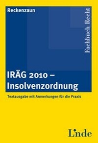 Abbildung von: IRÄG 2010 - Insolvenzordnung - Linde