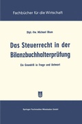 Cover: Das Steuerrecht in der Bilanzbuchhalterpr&uuml;fung - Springer Gabler