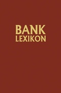 Cover: Bank-Lexikon - Springer Gabler