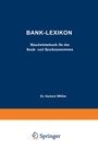 Cover: Bank-Lexikon - Springer Gabler