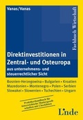 Cover: Direktinvestitionen in Zentral- und Osteuropa - Linde