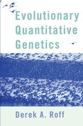 Cover: Evolutionary Quantitative Genetics - Chapman and Hall