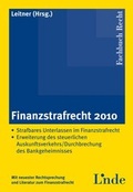 Cover: Finanzstrafrecht 2010 - Linde