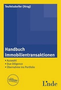 Abbildung von: Handbuch Immobilientransaktionen - Linde