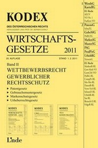 Abbildung von: KODEX Wirtschaftsgesetze Band II - Linde
