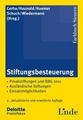 Cover: Stiftungsbesteuerung - Linde