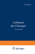 Cover: Lehrbuch der Chirurgie - Springer