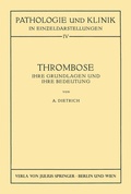 Cover: Thrombose - Springer