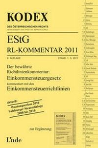 Abbildung von: KODEX EStG Richtlinien-Kommentar 2011 - Linde