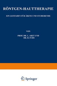 Abbildung von: Röntgen-Hauttherapie - Springer