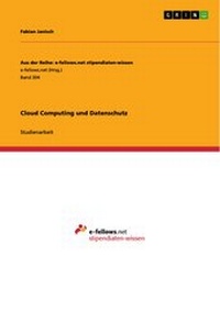 Abbildung von: Cloud Computing und Datenschutz - GRIN Verlag