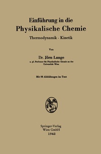 Abbildung von: Einführung in die Physikalische Chemie - Springer