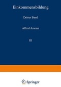 Cover: Einkommensbildung - Springer