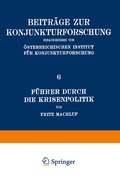 Cover: F&uuml;hrer Durch Die Krisenpolitik - Springer