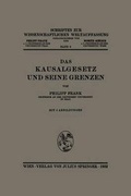 Cover: Das Kausalgesetz und Seine Grenzen - Springer