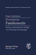 Cover: &Ouml;sterreichisches Familienrecht - Springer