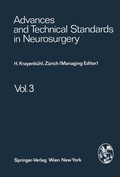 Cover: Advances and Technical Standards in Neurosurgery - Springer