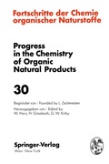 Cover: Fortschritte der Chemie Organischer Naturstoffe / Progress in the Chemistry of Organic Natural Products - Springer
