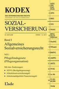 Abbildung von: KODEX Sozialversicherung, Band I - Linde