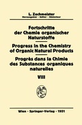 Cover: Fortschritte der Chemie Organischer Naturstoffe / Progress in the Chemistry of Organic Natural Products / Progr&egrave;s Dans la Chimie des Substances Organiques Naturelles - Springer