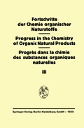 Cover: Fortschritte der Chemie Organischer Naturstoffe - Springer