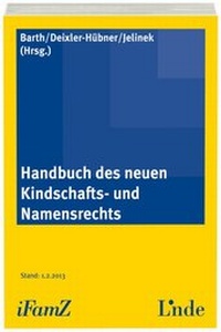 Abbildung von: Handbuch des neuen Kindschafts- und Namensrechts - Linde
