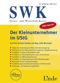 Cover: SWK-Spezial Der Kleinunternehmer im UStG - Linde
