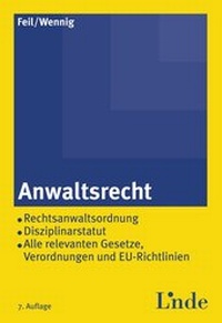 Enlarge image Cover: Anwaltsrecht - Linde