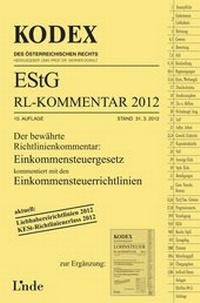 Abbildung von: KODEX EStG Richtlinien-Kommentar 2012 - Linde
