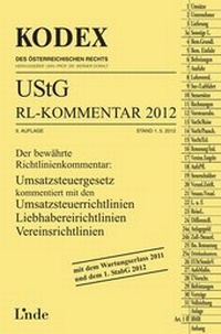 Abbildung von: KODEX UStG-Richtlinien-Kommentar 2012 - Linde