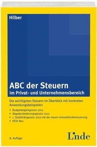 Abbildung von: ABC der Steuern im Privat- und Unternehmensbereich - Linde