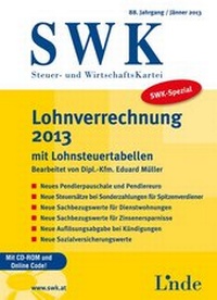 Abbildung von: SWK-Spezial Lohnverrechnung 2013 - Linde