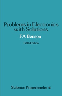 Enlarge image Cover: Problems in Electronics with Solutions - Chapman and Hall