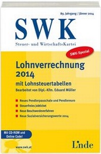 Abbildung von: SWK-Spezial Lohnverrechnung 2014 - Linde