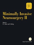 Cover: Minimally Invasive Neurosurgery II - Springer