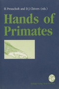 Cover: Hands of Primates - Springer
