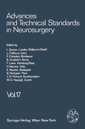 Cover: Advances and Technical Standards in Neurosurgery - Springer