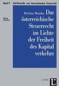 Bild: Das &ouml;sterreichische Steuerrecht im Lichte der Freiheit des Kapitalverkehrs - Linde