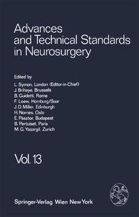 Enlarge image Cover: Advances and Technical Standards in Neurosurgery - Springer