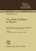 Cover: Few-Body Problems in Physics - Springer