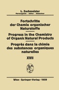 Cover: Fortschritte der Chemie Organischer Naturstoffe / Progress in the Chemistry of Organic Natural Products / Progr&egrave;s dans la Chimie des Substances Organiques Naturelles - Springer