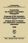 Cover: Fortschritte Der Chemie Organischer Naturstoffe / Progress in the Chemistry of Organic Natural Products / Progr&egrave;s Dans La Chimie Des Substances Organiques Naturelles - Springer