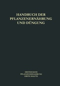 Cover: Pflanzenern&auml;hrung - Springer