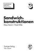 Cover: Sandwichkonstruktionen - Springer
