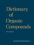 Cover: Dictionary of Organic Compounds: 8th Suppt. to 5r. e - Chapman & Hall/CRC