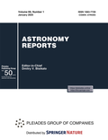 Bild: Astronomy Reports - Pleiades Publishing
