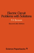 Cover: Electric Circuit Problems with Solutions - Chapman and Hall