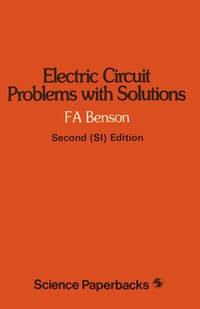 Enlarge image Cover: Electric Circuit Problems with Solutions - Chapman and Hall