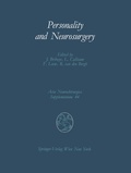 Cover: Personality and Neurosurgery - Springer