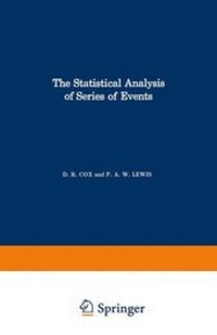 Enlarge image Cover: Statistical Analysis of Series of Events - Chapman and Hall